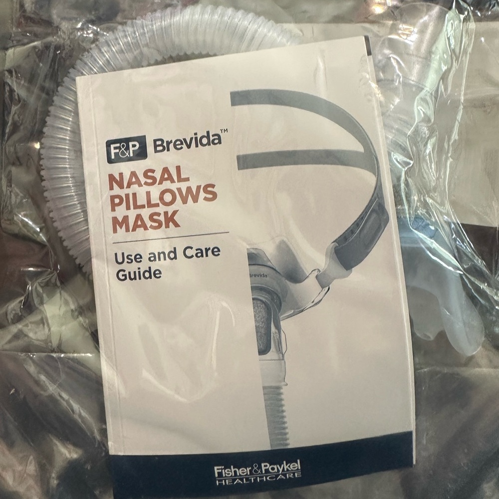 Fisher & Paykel F&P Brevida Nasal Mask Hose w/o Headgear, Extra-Small/Small